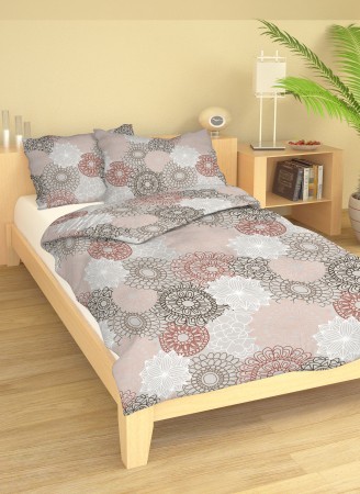 Povlak bavlna - Orient hnědý - 45x65